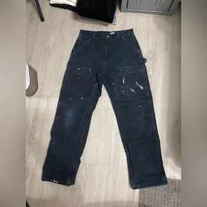 Distress Carhartt Double knee pants seize 30w x 32L